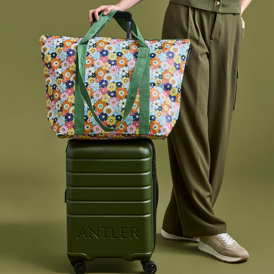 Zip Medium Tote – Posy - Project Ten