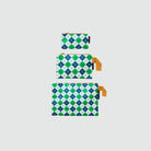 Zip Pouch Bundle (x3 sizes) – Argyle - Project Ten