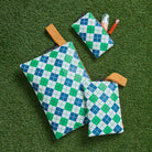 Zip Pouch Bundle (x3 sizes) – Argyle - Project Ten