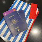 Breton Stripe Mini Zip Pouch - Project Ten