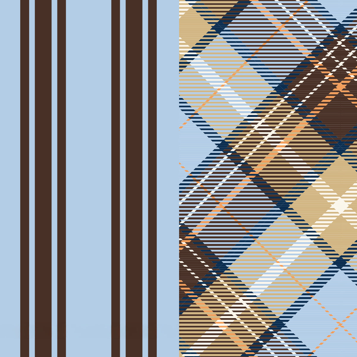 Shopper Tote Splice – Oxford Stripe - Project Ten