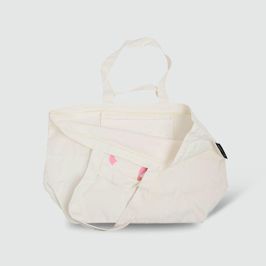 Bow Limited Edition Cotton Tote Ecru - Project Ten