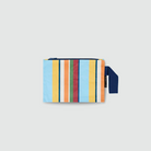 Retro Stripe Mini Zip Pouch - Project Ten