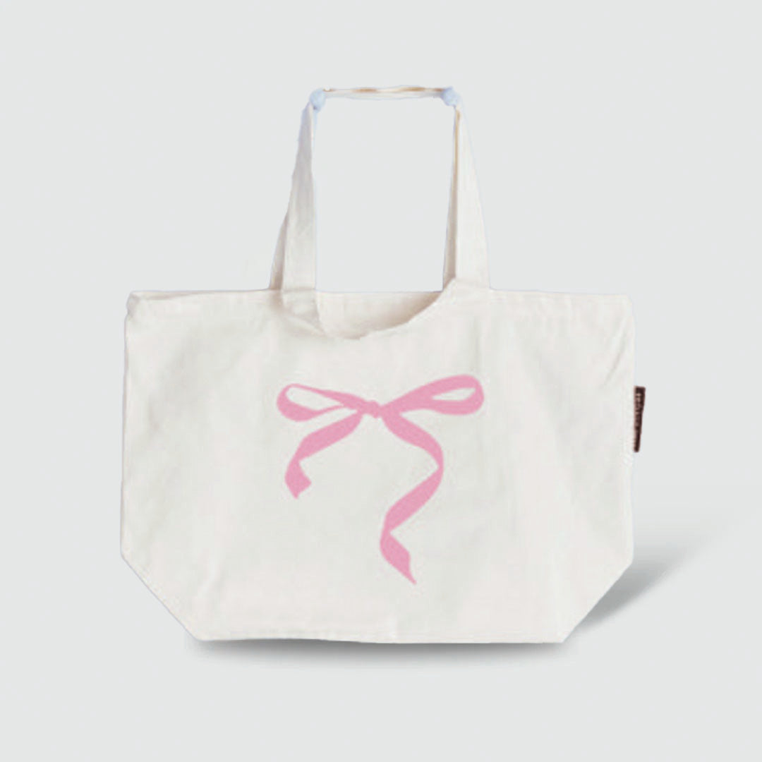 Bow Limited Edition Cotton Tote Ecru - Project Ten