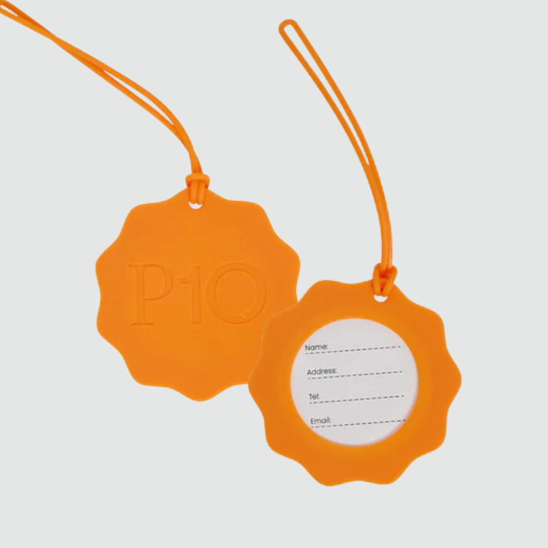 P10 Silicone Bag Tag - Project Ten