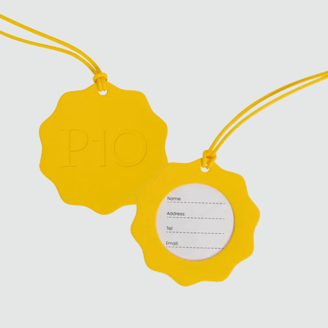 P10 Silicone Bag Tag - Project Ten