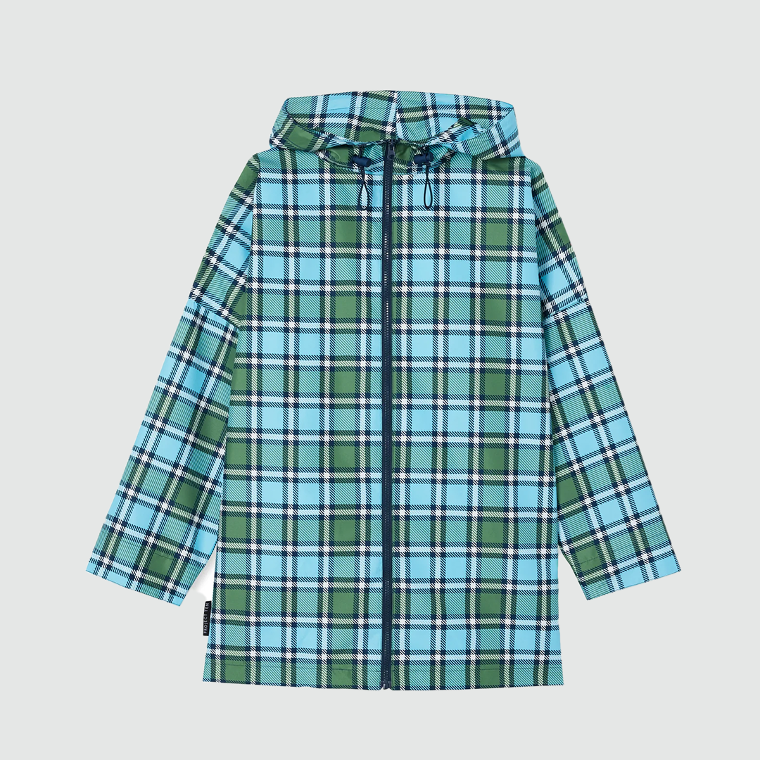 Raincoat in Cross Body Bag - Tartan - Project Ten
