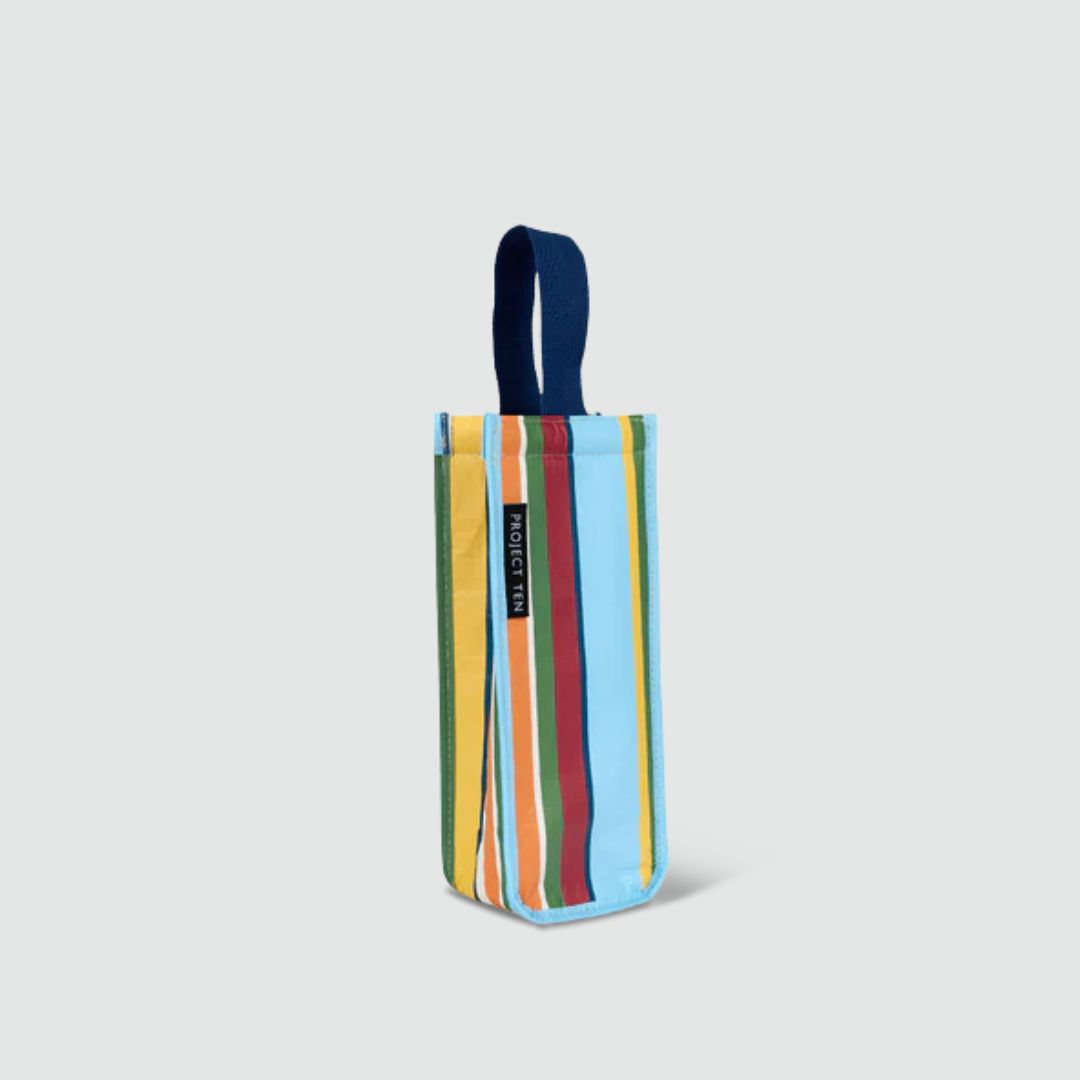 Retro Stripe Wine Bag - Project Ten