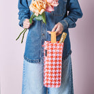 Houndstooth Wine Bag - Project Ten