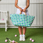 Argyle Oversized Tote - Project Ten