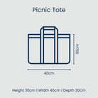 Breton Stripe Beach/Large Shopping Pack - Project Ten