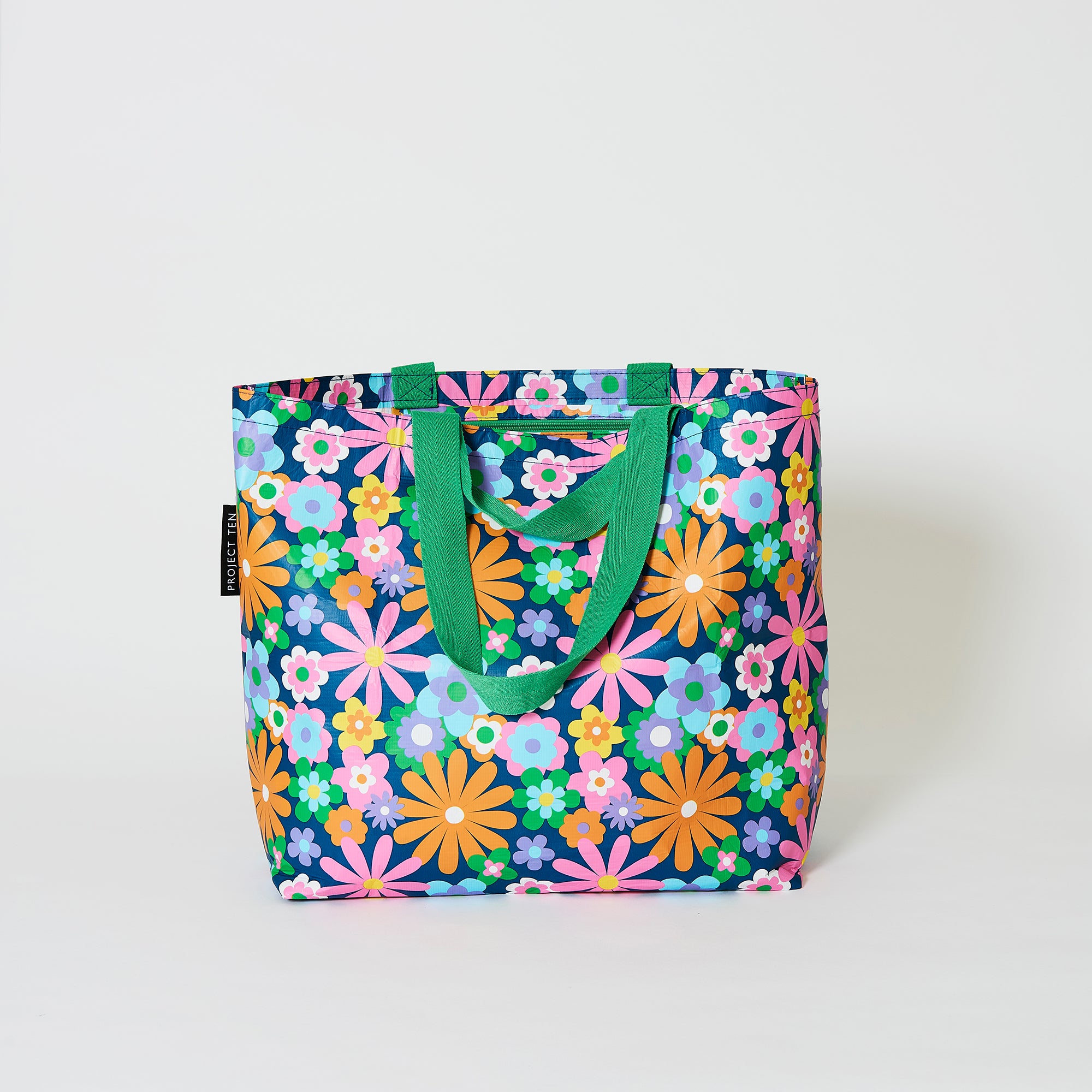 Pop Floral Medium Tote - Project Ten