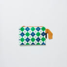 Argyle Mini Zip Pouch - Project Ten
