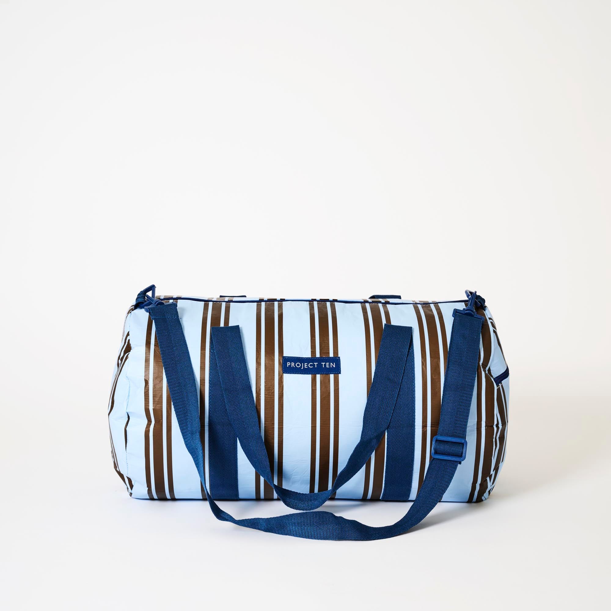 Barrel Bag – Oxford Stripe - Project Ten
