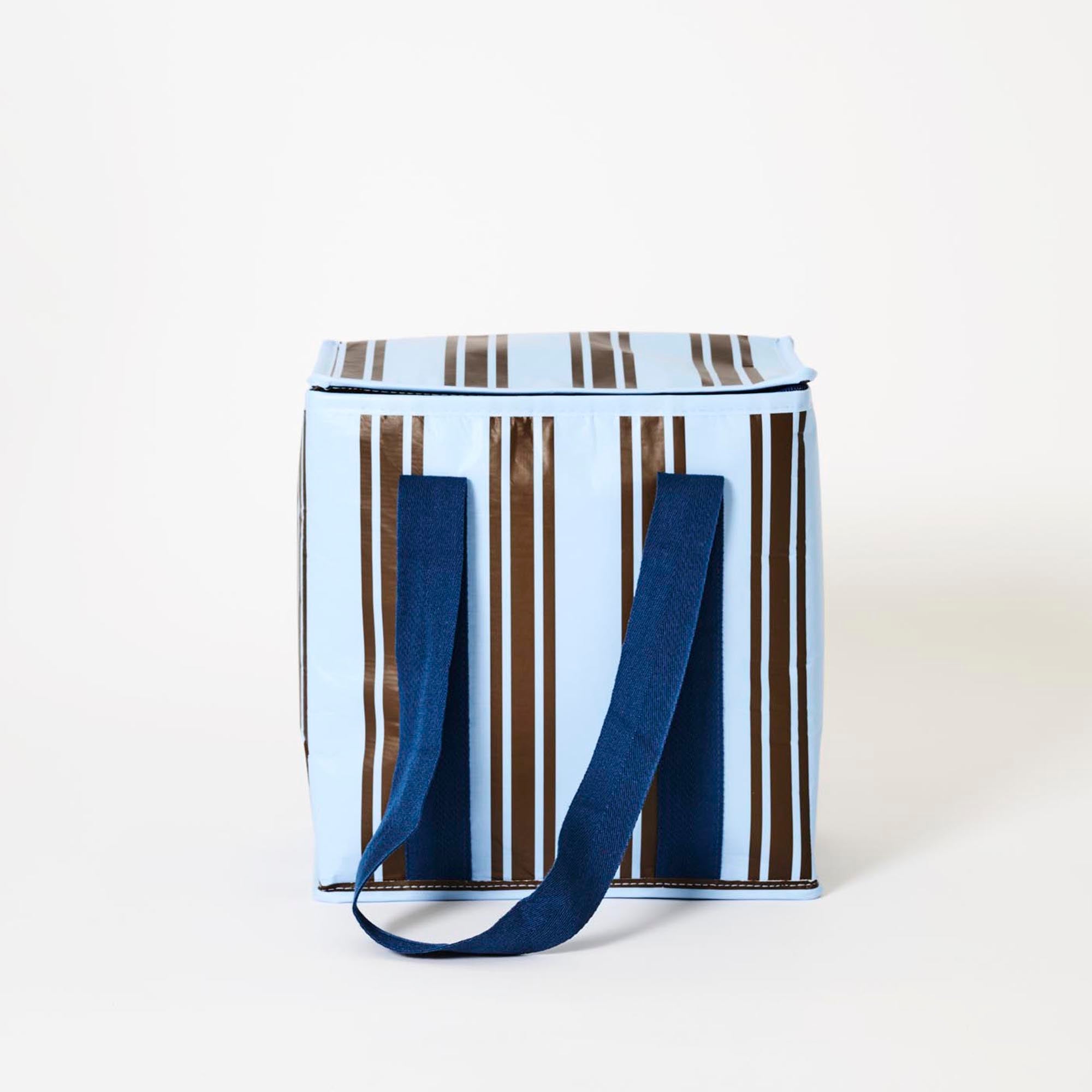 Medium Insulated Tote – Oxford Stripe - Project Ten