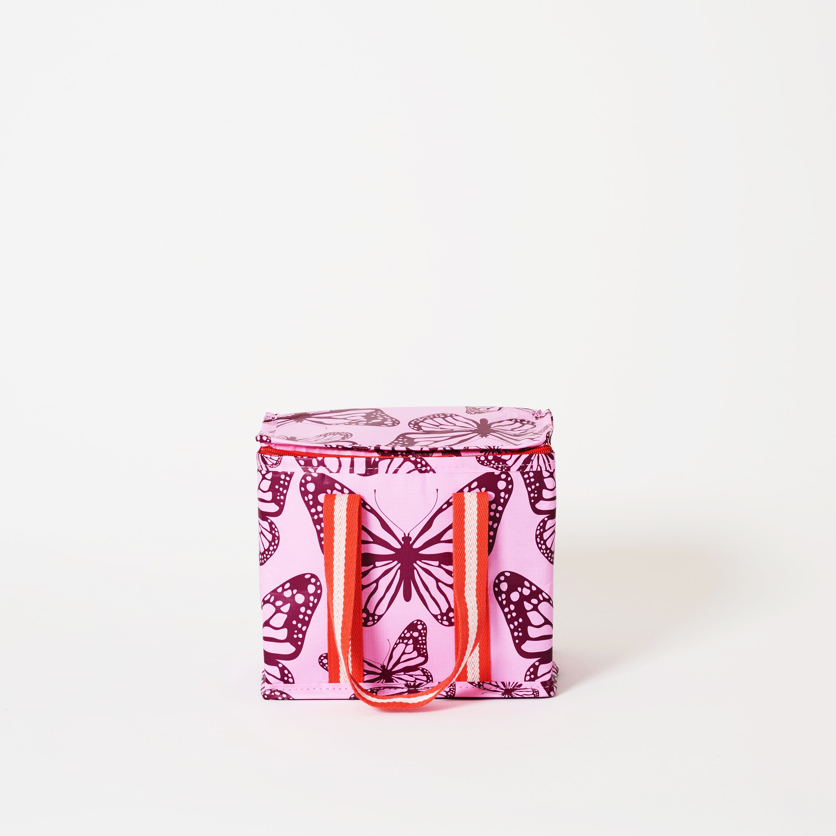 Mini Insulated Tote with soft woven handles, in Butterfly.
- Project Ten