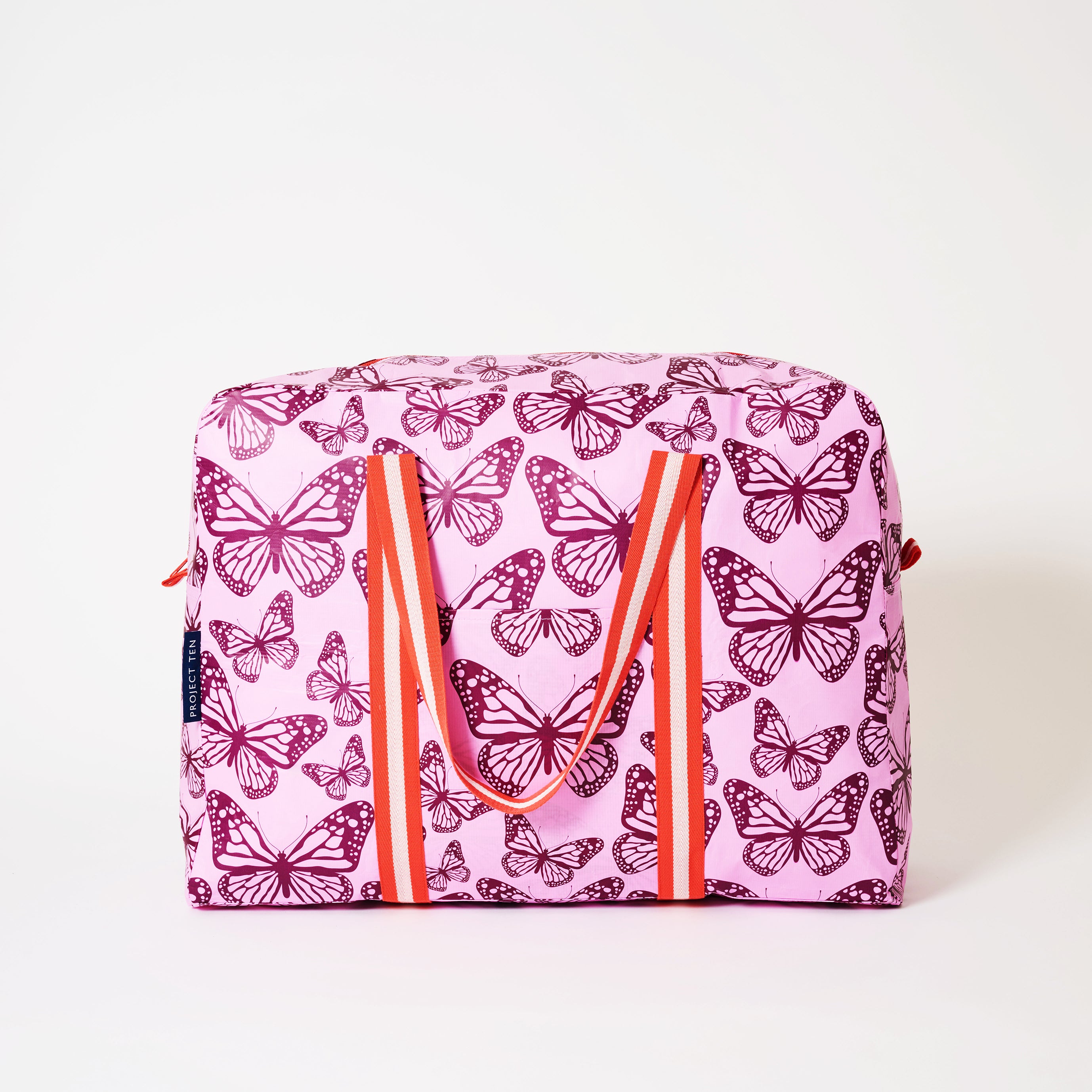 Overnight Bag with soft woven handles, in Butterfly.
- Project Ten