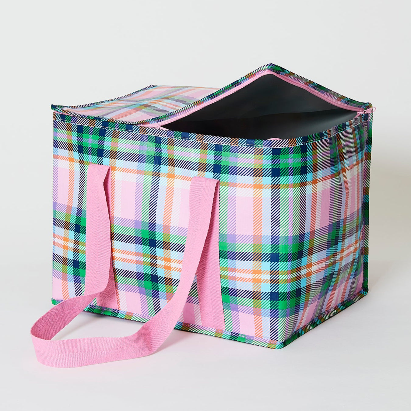 Plaid Large Insulated Tote - Project Ten