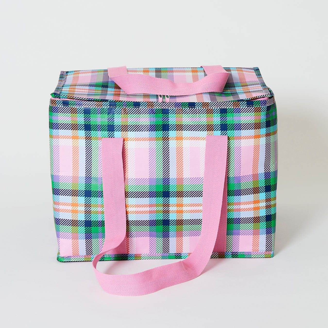 Plaid Large Insulated Tote - Project Ten