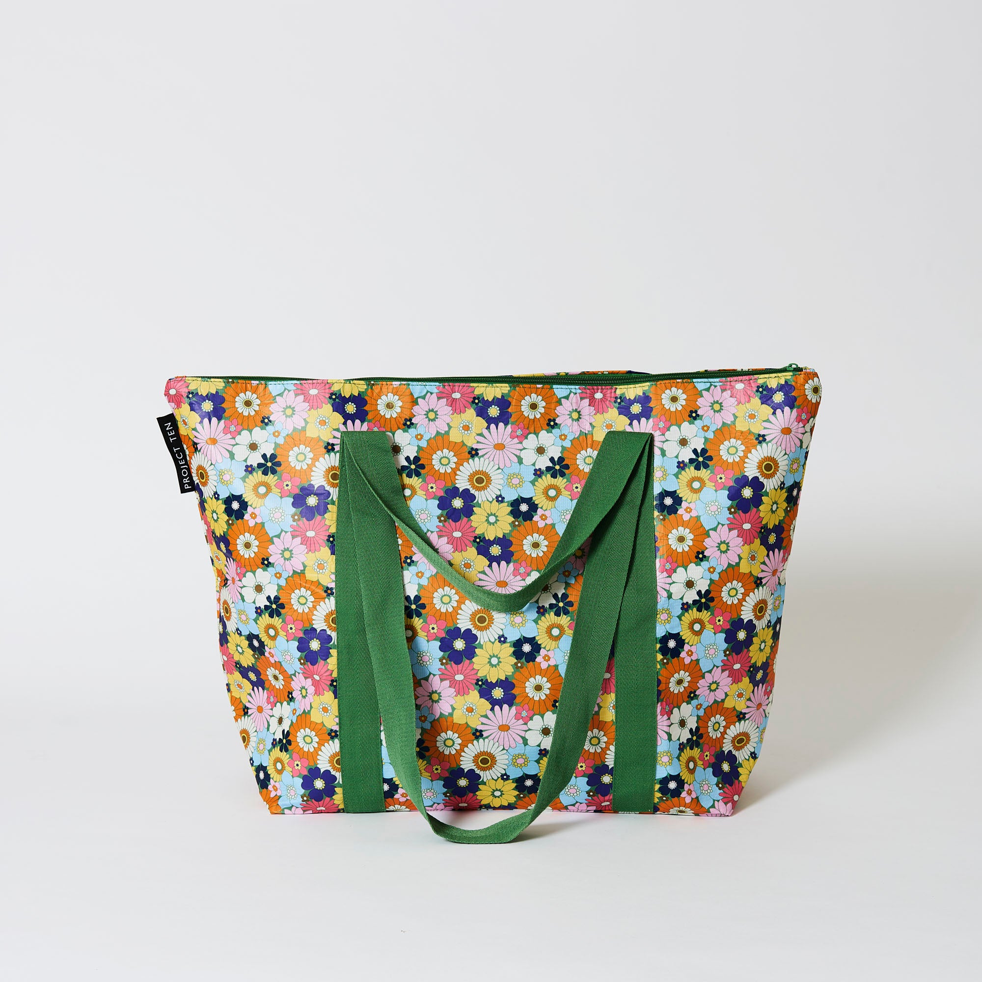 Zip Medium Tote – Posy - Project Ten