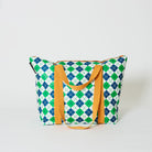 Argyle Zip Medium Tote - Project Ten