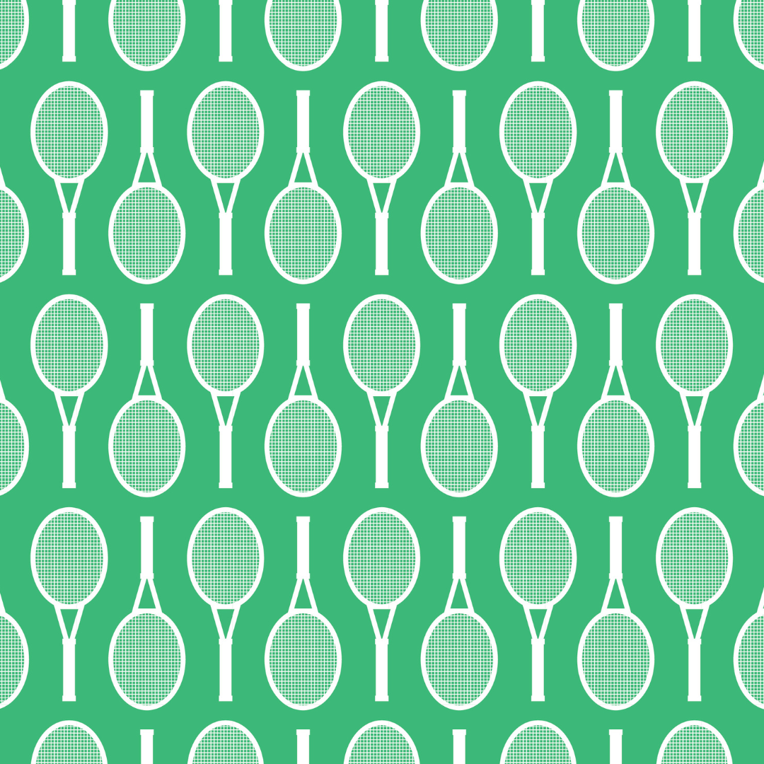 Tennis Large Zip Pouch - Project Ten