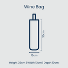 Houndstooth Wine Bag - Project Ten