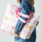 Bows Medium Tote - Project Ten