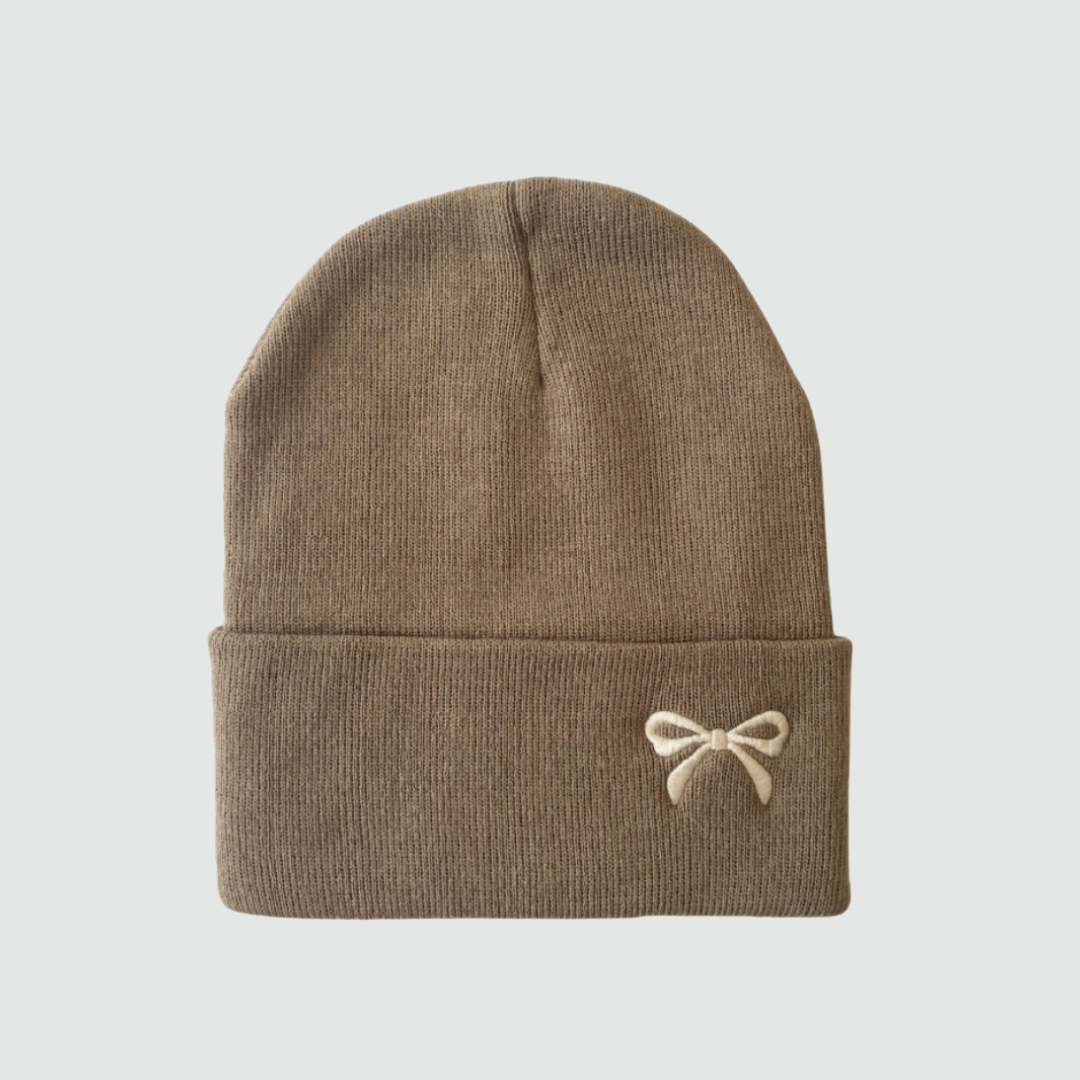 Cosy Bow Beanie - Project Ten