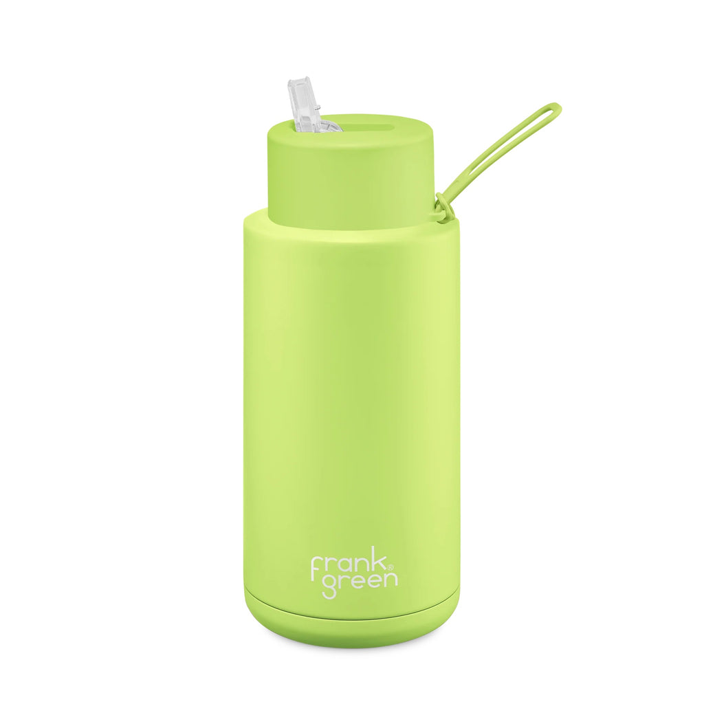 Frank Green Insulated Drink Bottle 1l - Pistachio Green - Project Ten