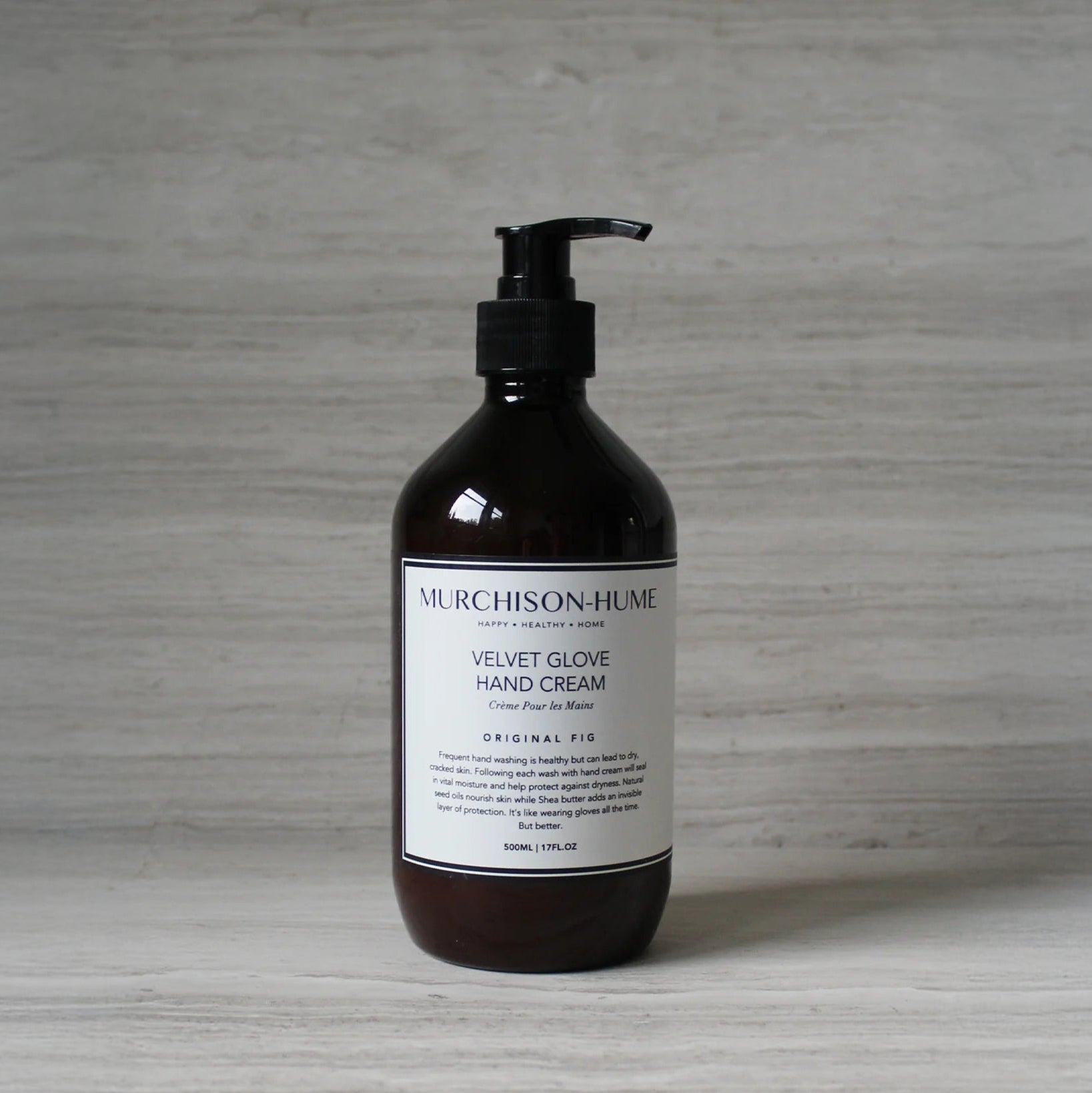 Murchison Hume Velvet Glove Hand Cream - Fig 500ml - Project Ten