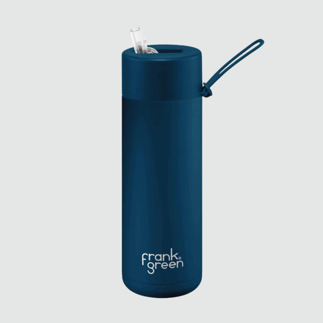 Frank Green Insulated Drink Bottle 595ml -Deep Ocean - Project Ten