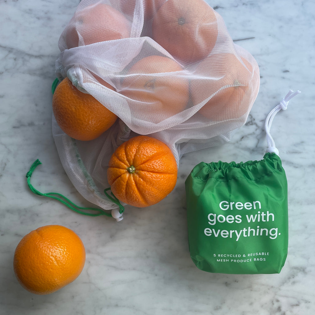 Recycled Mesh Produce Bags (5) - Project Ten
