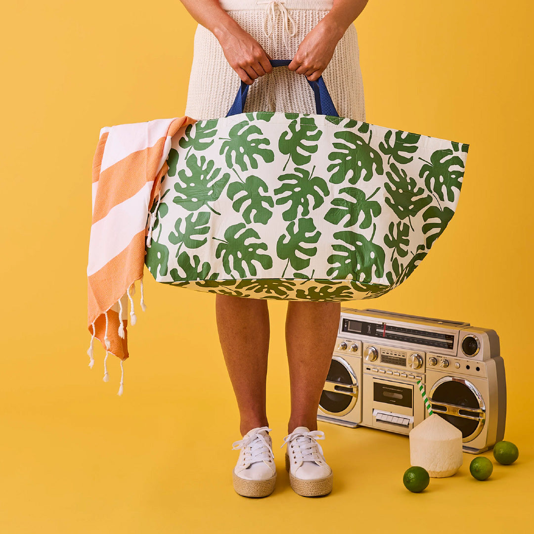 Monstera Oversized Tote - Project Ten