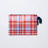 Large Zip Pouch – Tartan - Project Ten