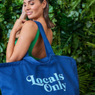 Locals Only Limited Edition Cotton Tote Blue - Project Ten