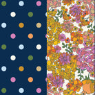Shopper Tote Splice – Confetti  and Hydrangea  prints - Project Ten