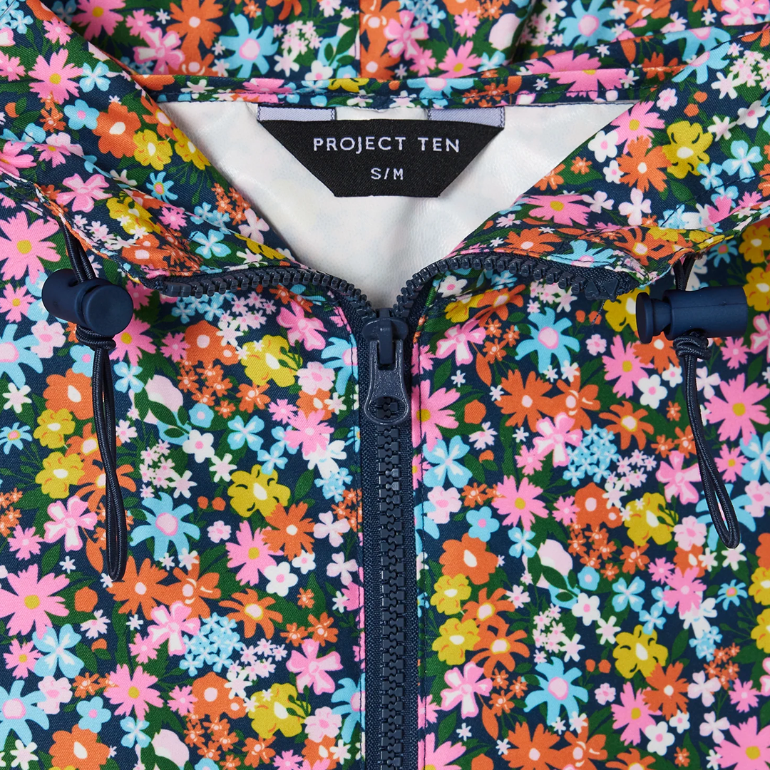 Raincoat in Cross Body Bag - Ditsy Floral - Project Ten