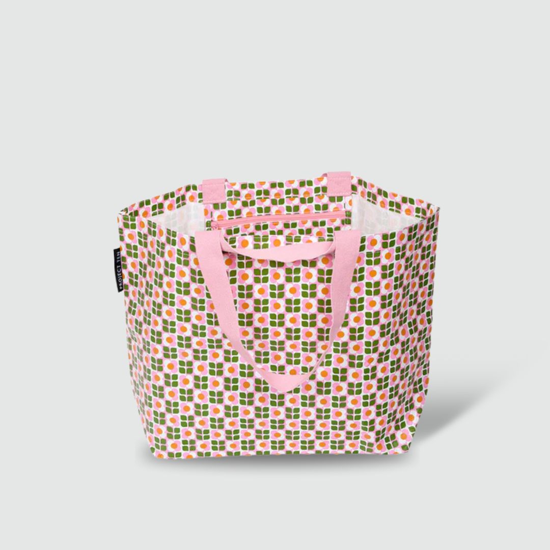 Flower Field Medium Tote - Project Ten