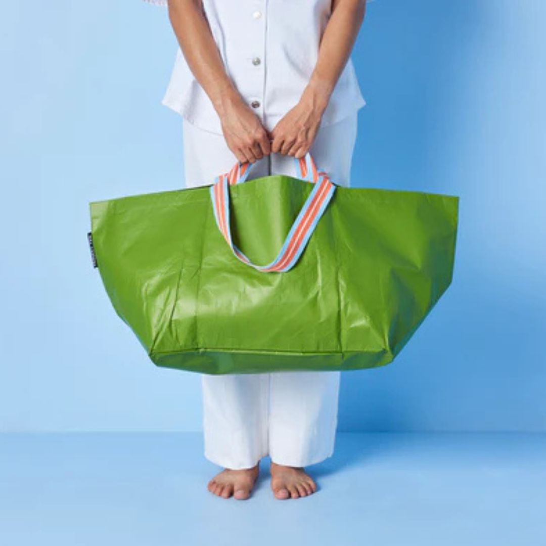 Khaki Oversized Tote - Project Ten