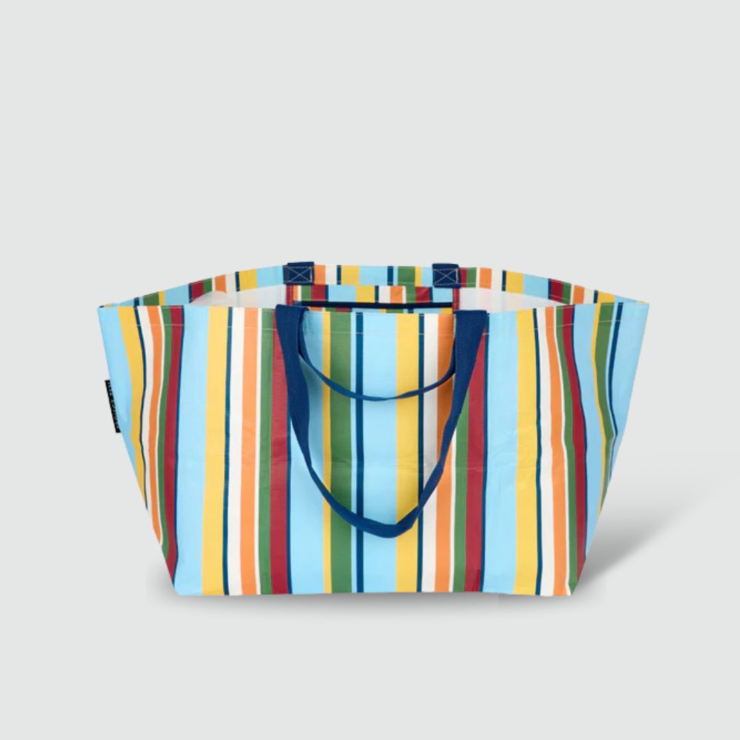 Retro Stripe Oversized Tote - Project Ten
