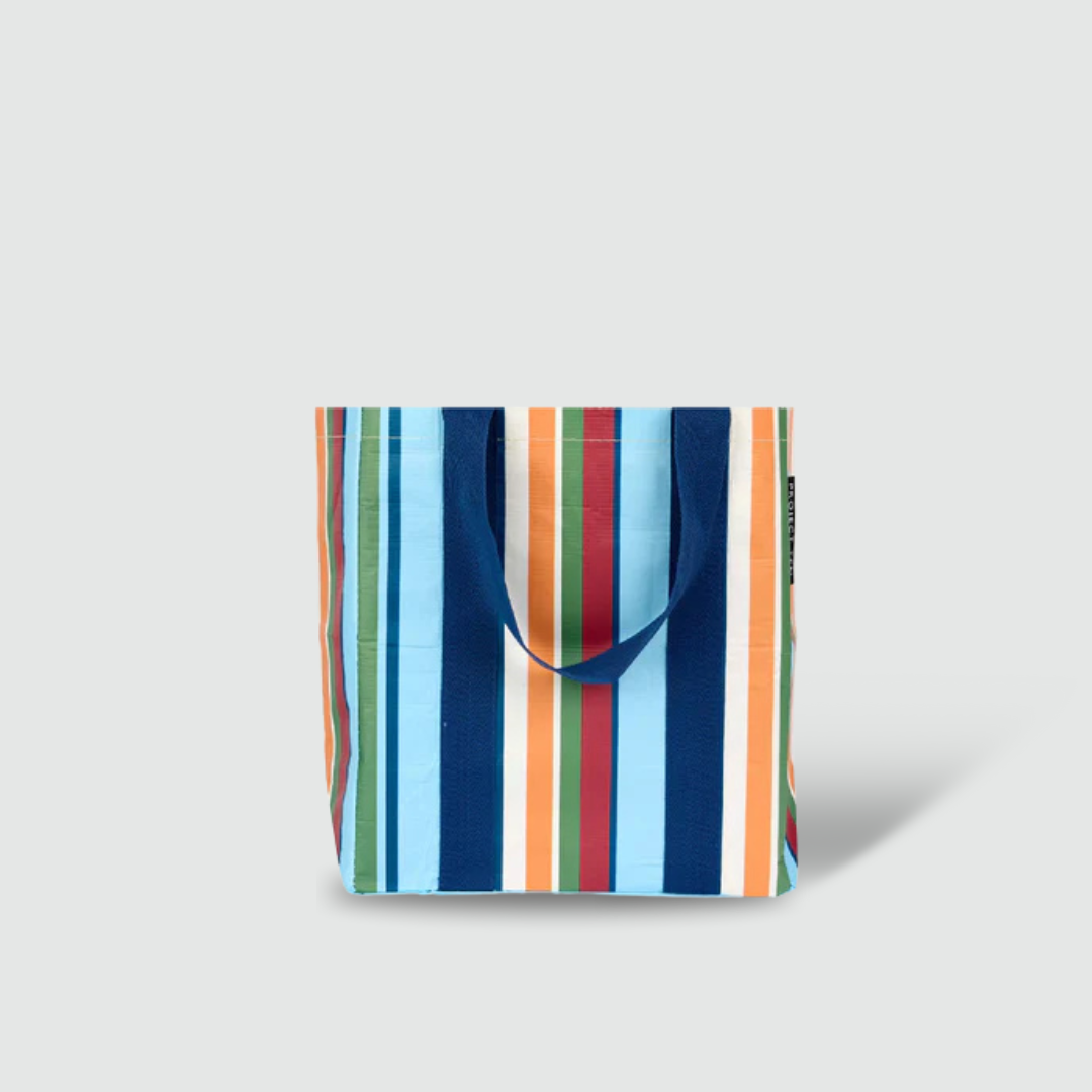 Retro Stripe Shopper Tote - Project Ten