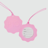 P10 Silicone Bag Tag in Pink - Project Ten