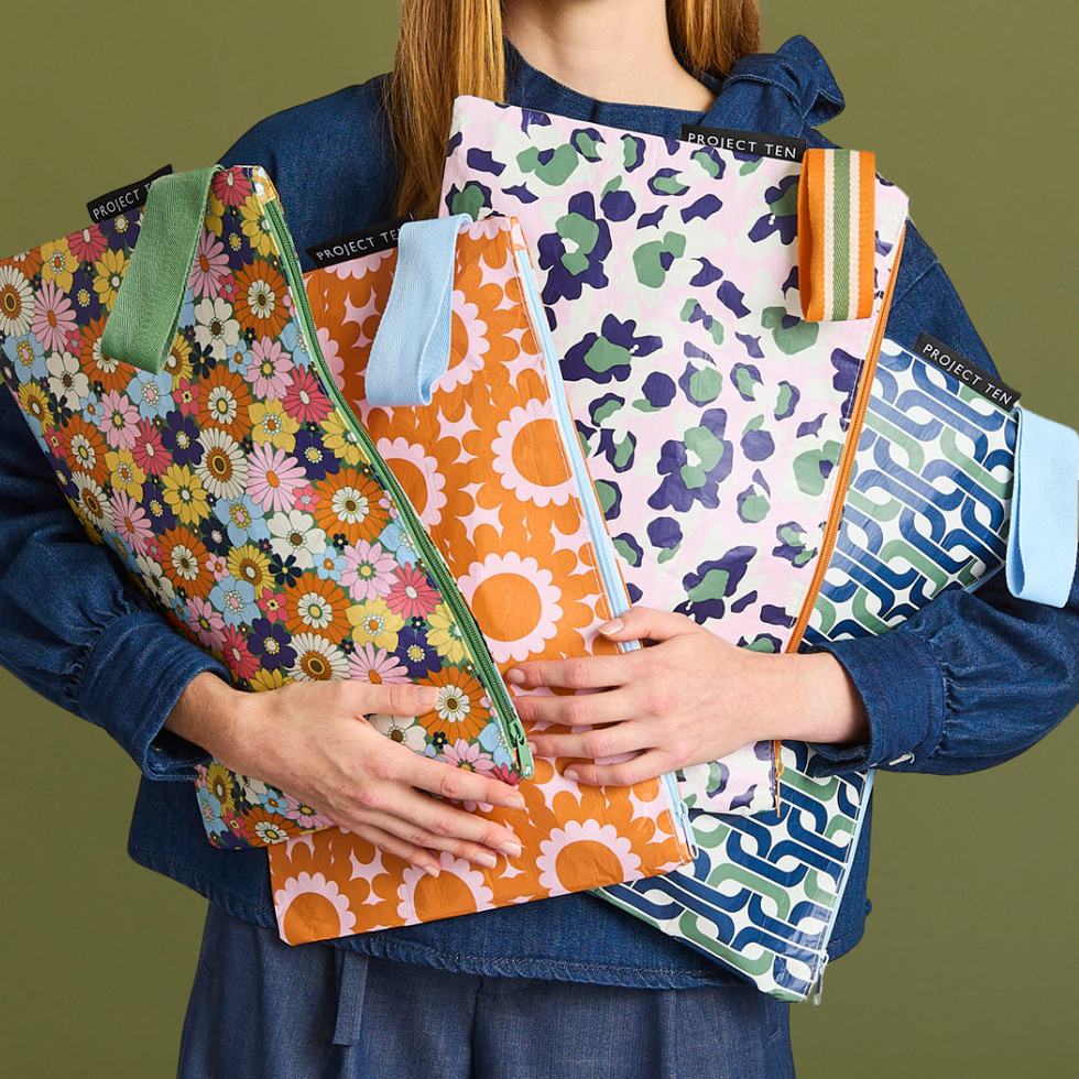 Bright Light and Practical Totes and Beach Bags – Project Ten