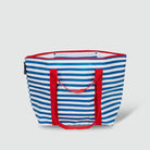 Breton Stripe Zip Medium Tote - Project Ten