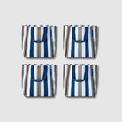 Set of four Shopper Totes in Oxford Stripe

- Project Ten