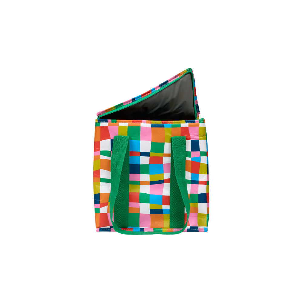 Rainbow Weave Insulated tote - Project Ten