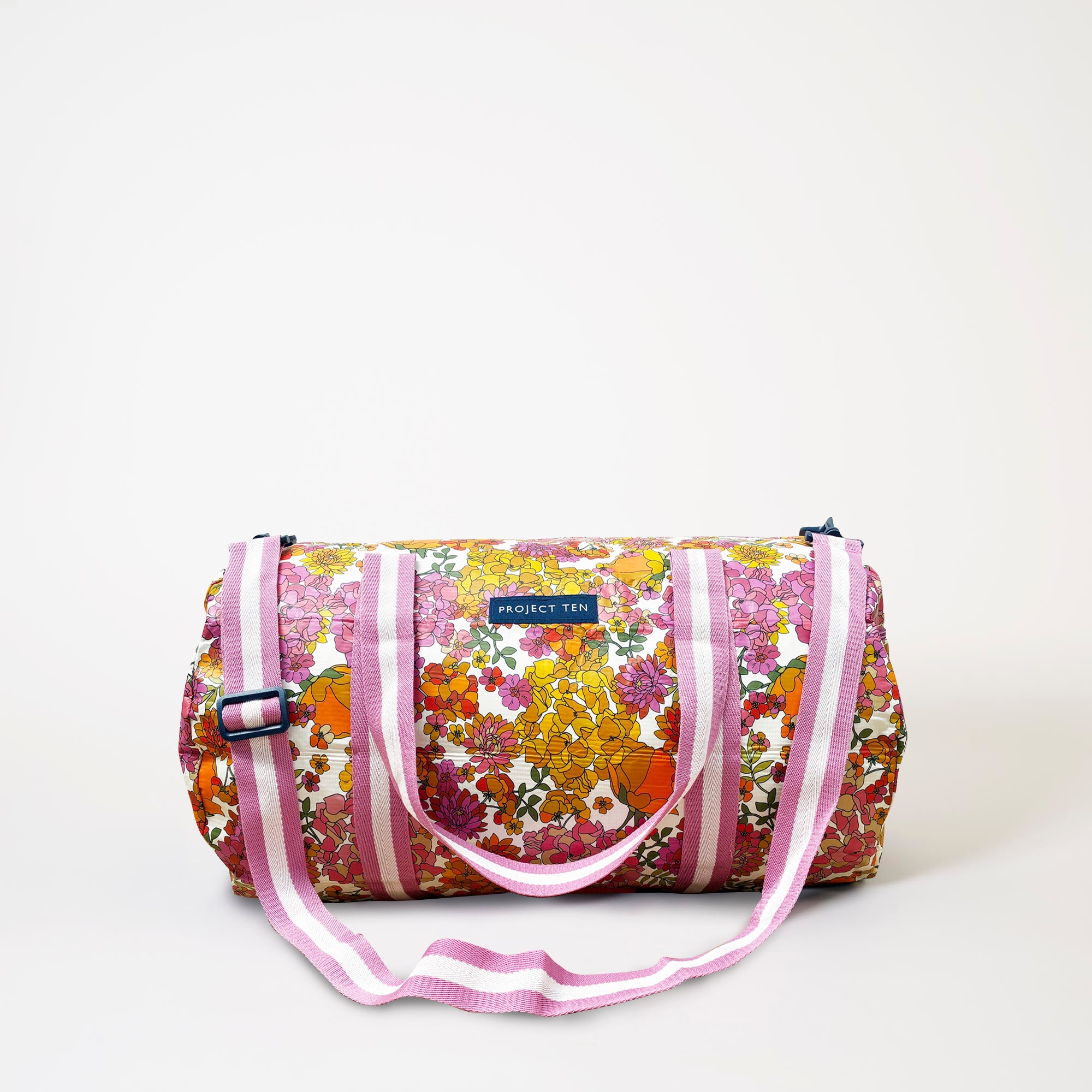 Barrel Bag – Hydrangea - Project Ten