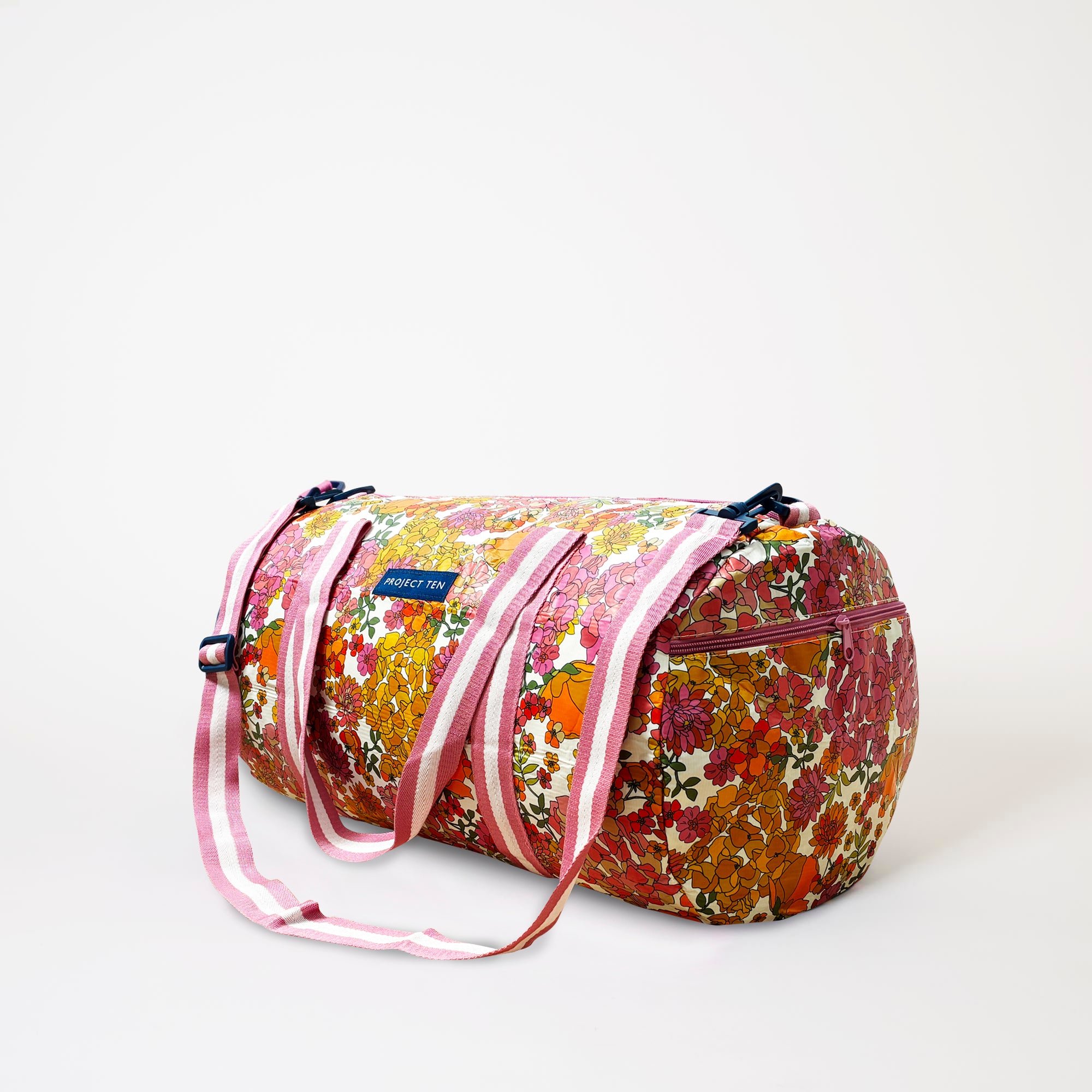 Barrel Bag – Hydrangea - Project Ten