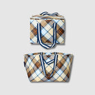 Large insulated tote & oversized tote both in Country Plaid - Project Ten 